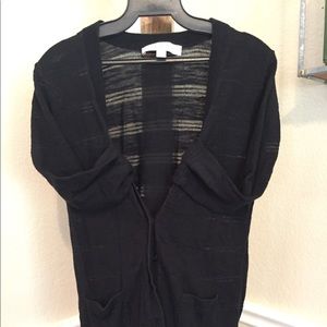 LOFT cardigan black
